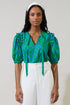 Prism Play Hazel Noche Tie Neck Blouse